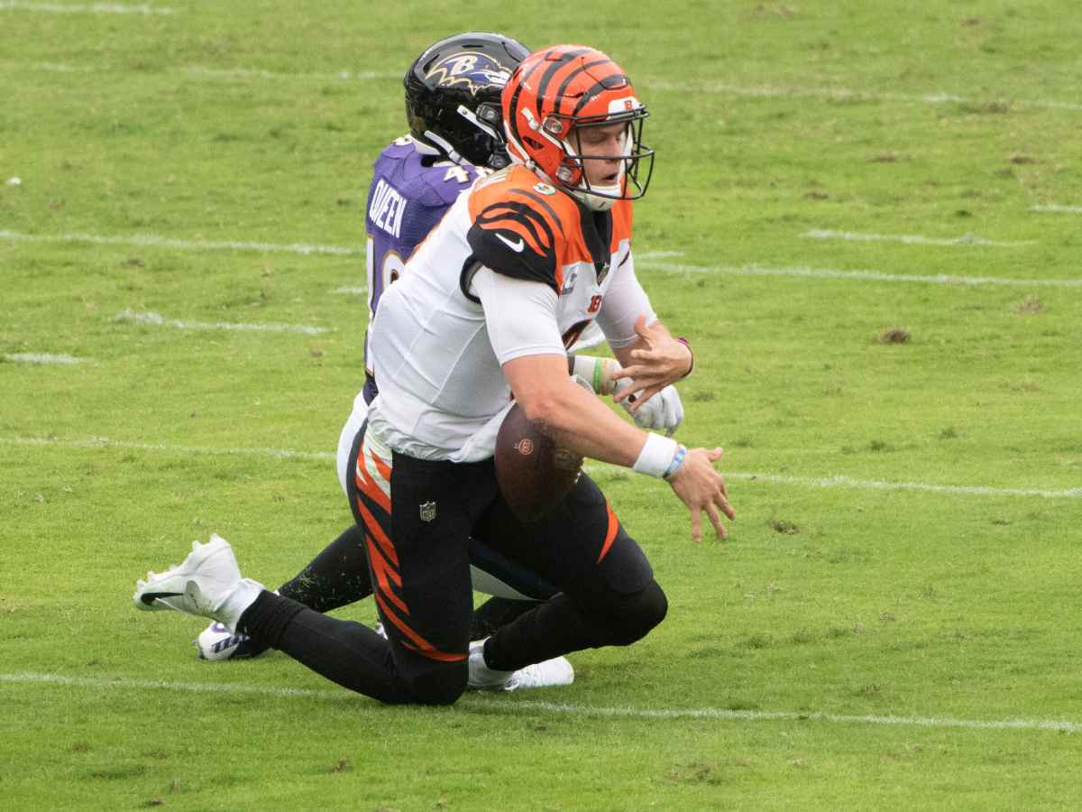 Patrick Queen and Joe Burrow