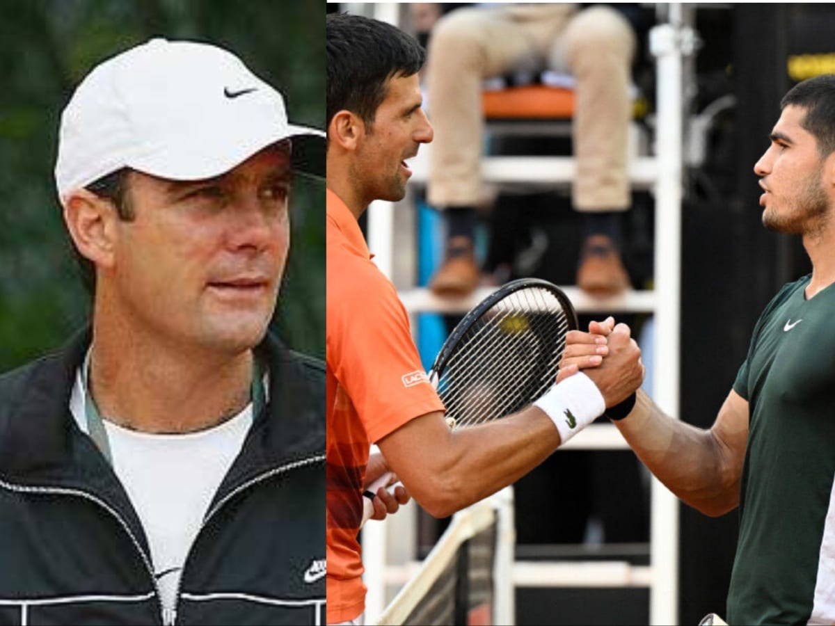 Paul Annacone, Novak Djokovic, Carlos Alcarz