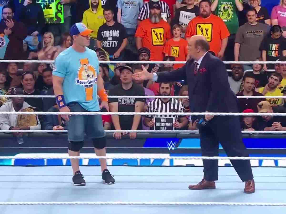 John Cena and Paul Heyman 