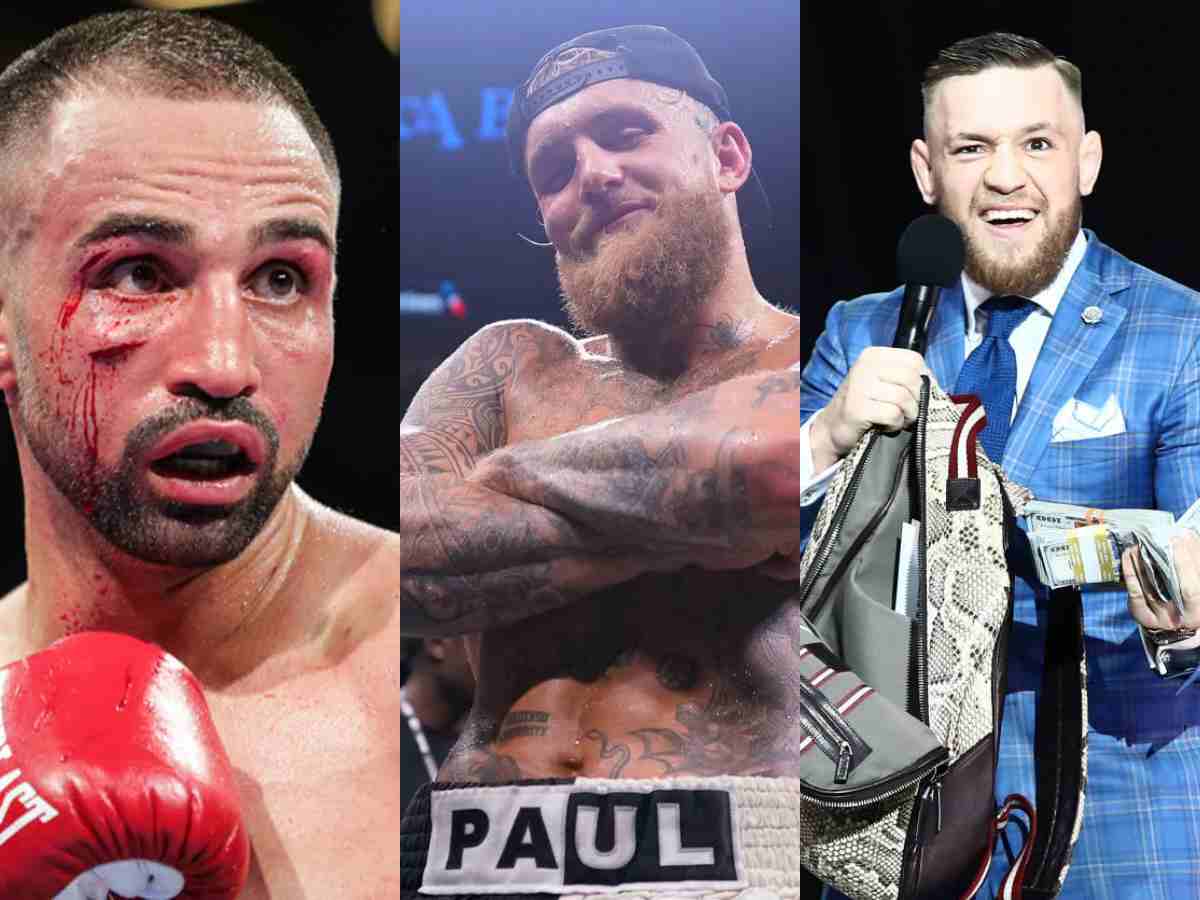 Paulie Malignaggi, Jake Paul and Conor McGregor