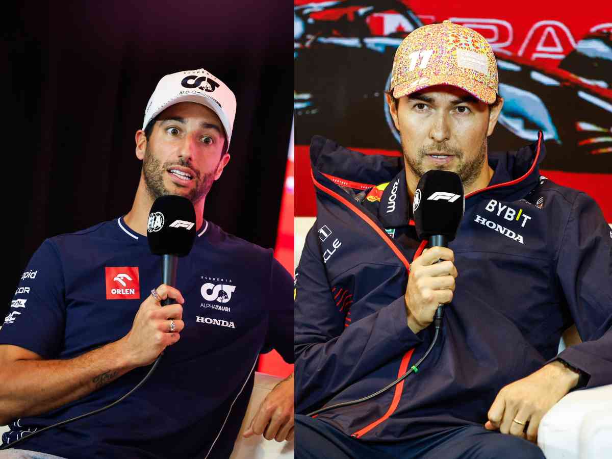 Daniel Ricciardo breaks silence on rumors over him replacing Sergio Perez at Red Bull