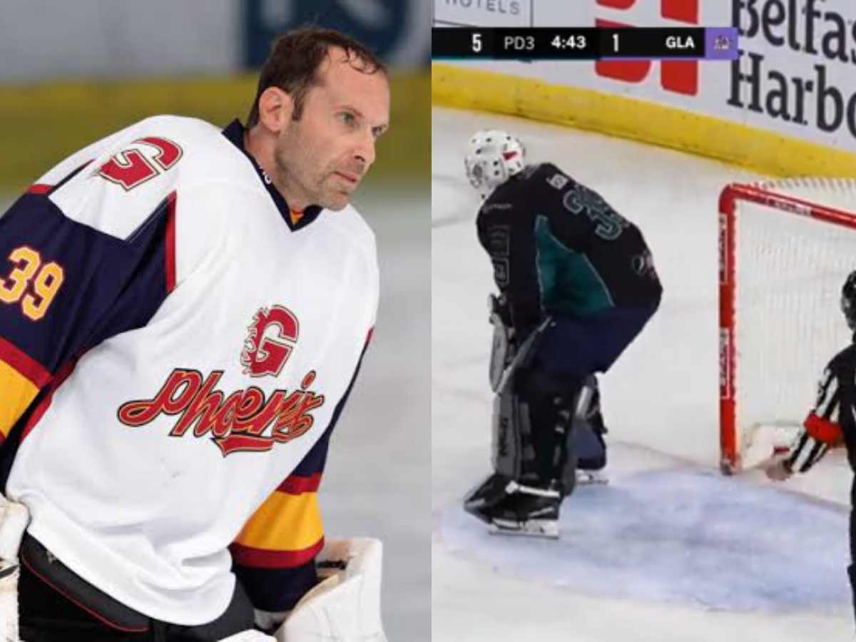 WATCH Chelsea s Legendary Goalkeeper Petr Cech Makes His ICE HOCKEY Debut WATCH Chelsea s Legendary Goalkeeper Petr Cech Makes His ICE HOCKEY Debut