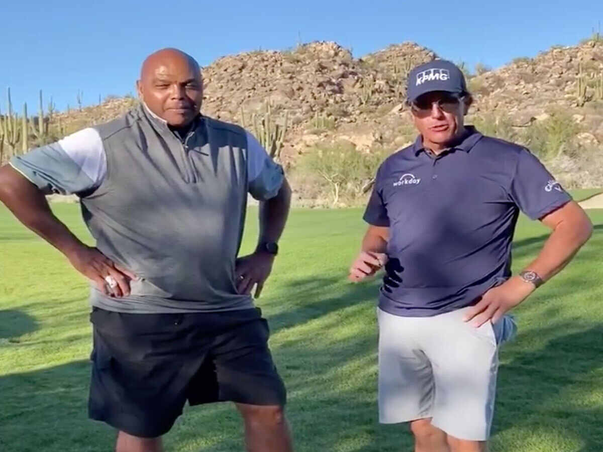 Charles Barkley and Phil Mickelson