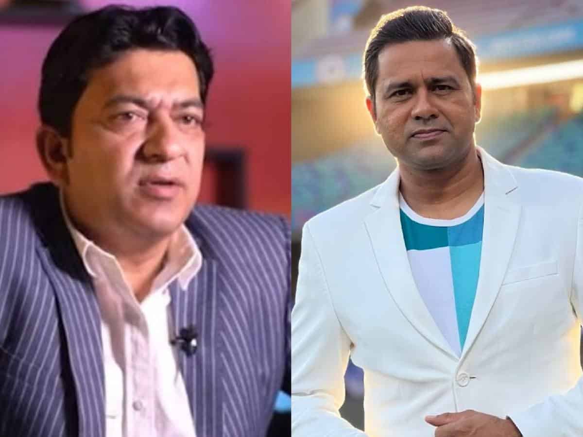 Aakash Chopra and Hasan Raza