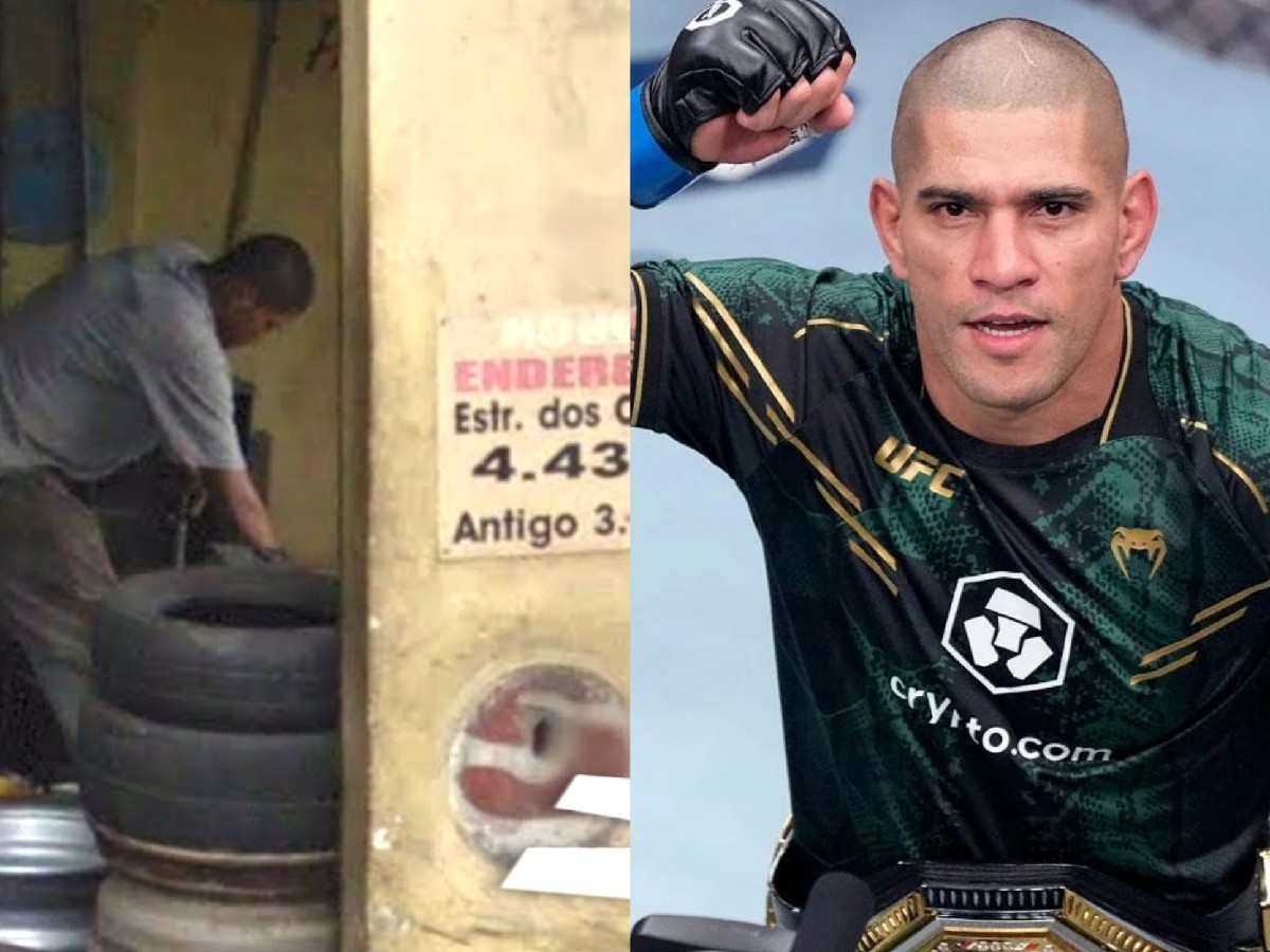 “Tires to riches” – Fans joyfully ‘unearth’ Alex Pereira’s tire shop past on Google maps celebrating his transformative journey