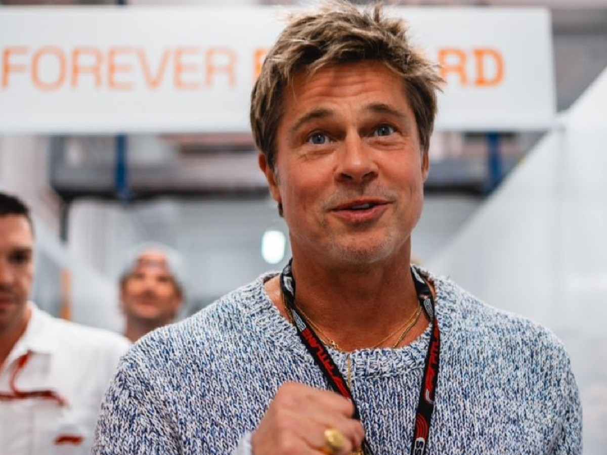 $420 Million worth Hollywood mega-star Brad Pitt spotted at Las Vegas GP as McLaren’s special guest