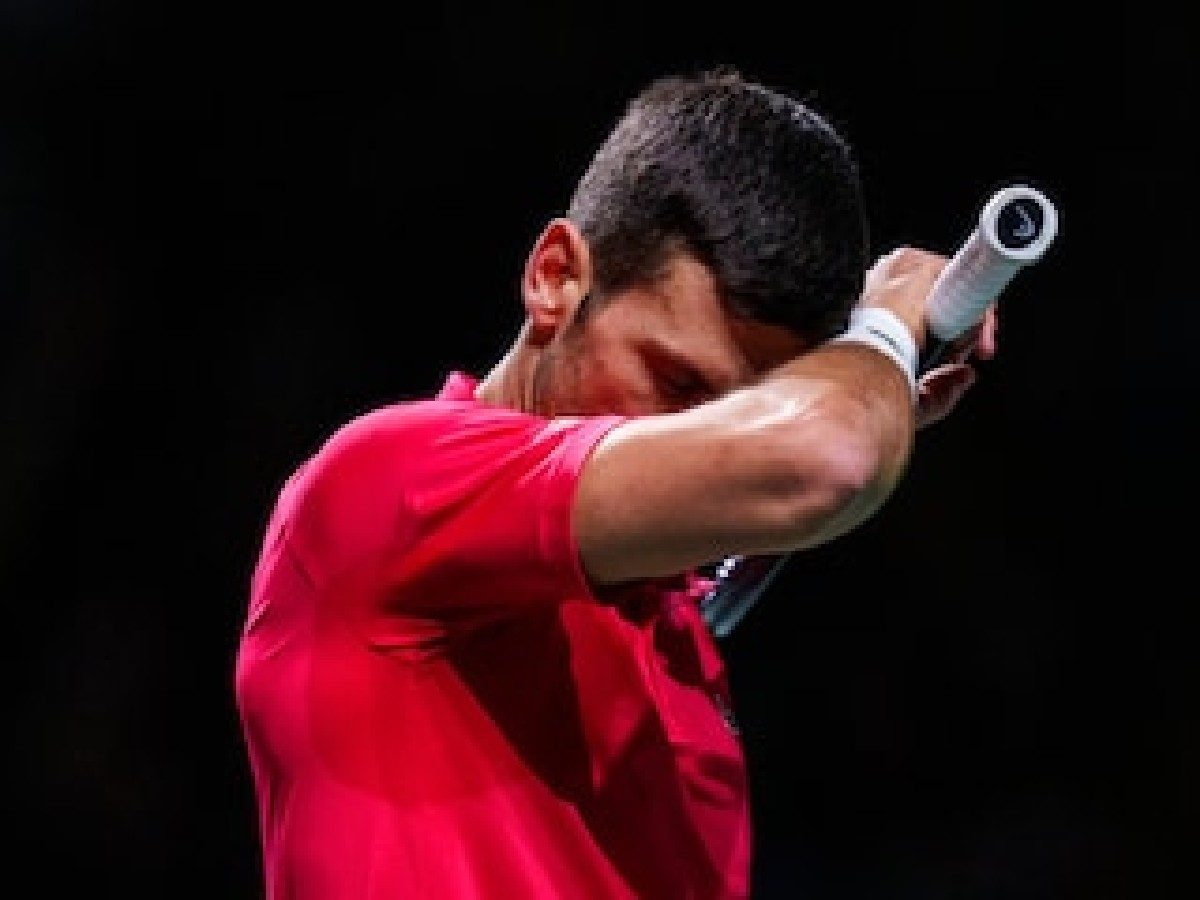 WATCH: Novak Djokovic orchestrates the boos during his doubles clash at the 2023 Davis Cup semis