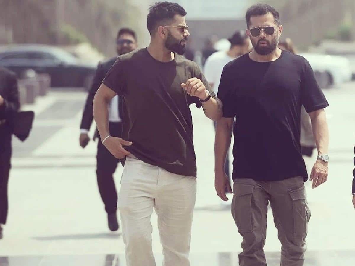 Virat Kohli and Bunty Sajdeh