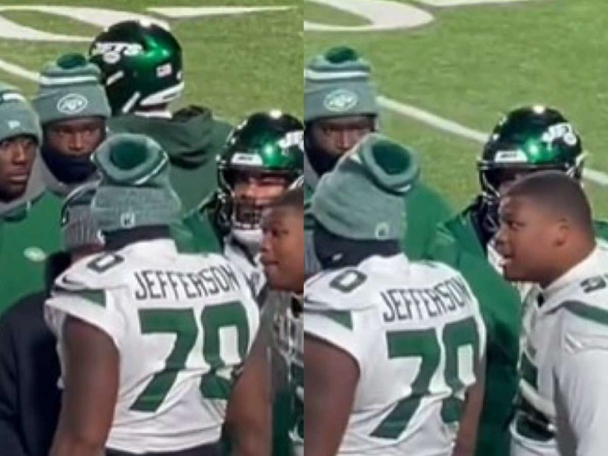 WATCH: Jets DT Quinnen Williams lashes out at teammates in frustration on sidelines during team’s 6-32 loss to the Bills