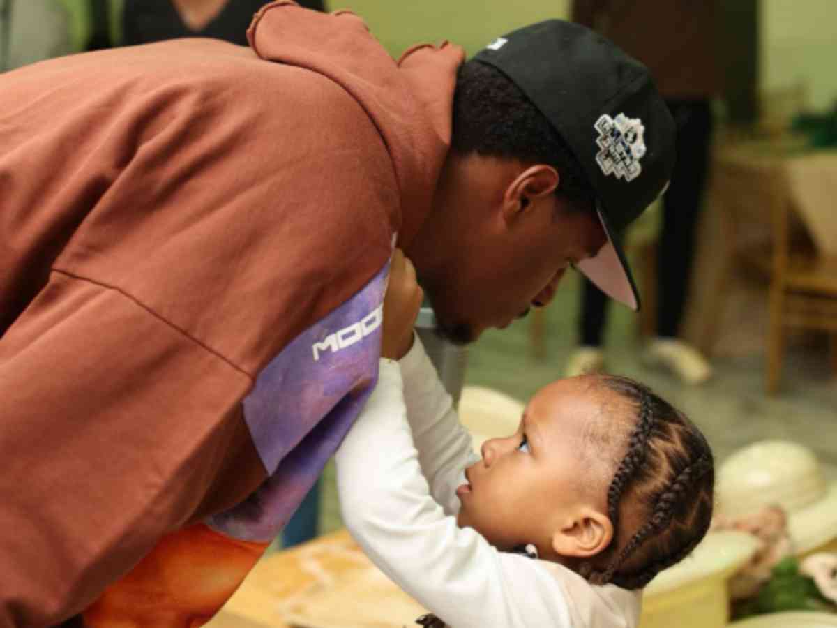 Jeremiah Douglas with his father Rasul Douglas