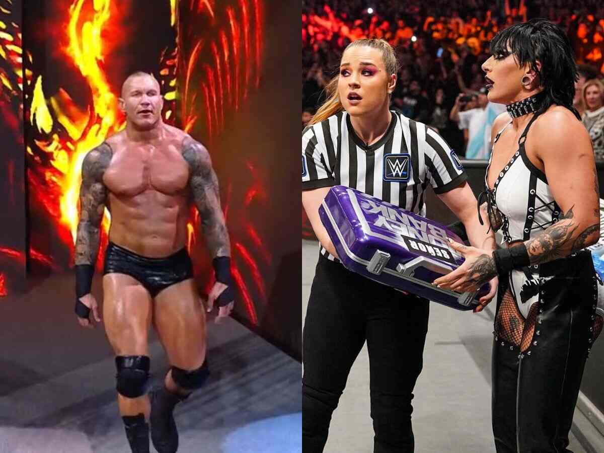 Randy Orton and Rhea Ripley