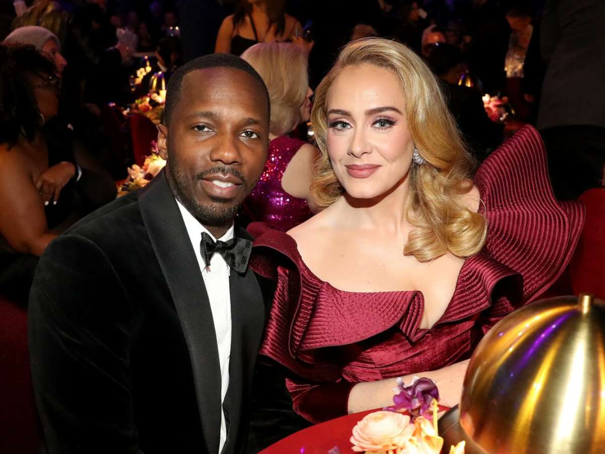 Rich Paul and Adele