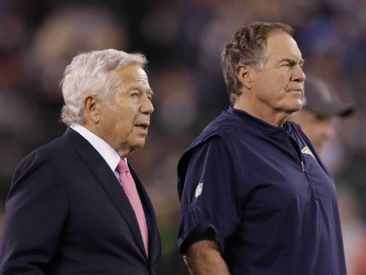 Patriots HC Bill Belichick risks being fired in Week 10 as Robert Kraft is frustrated with the team’s disappointing performance