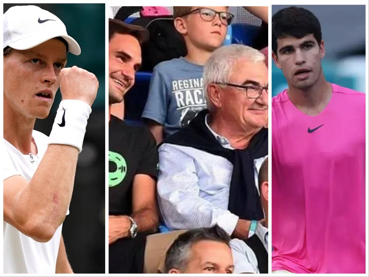 Roger Federer's father Robert ditches both Carlos Alcaraz and Jannik ...