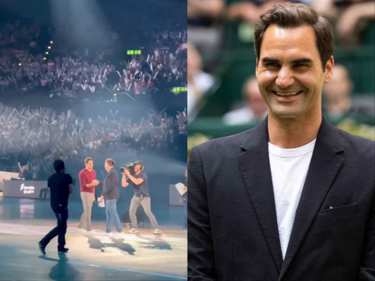 WATCH: Roger Federer receives standing ovation after making a surprise appearance at the Sporthilfe Super10Kampf 2023