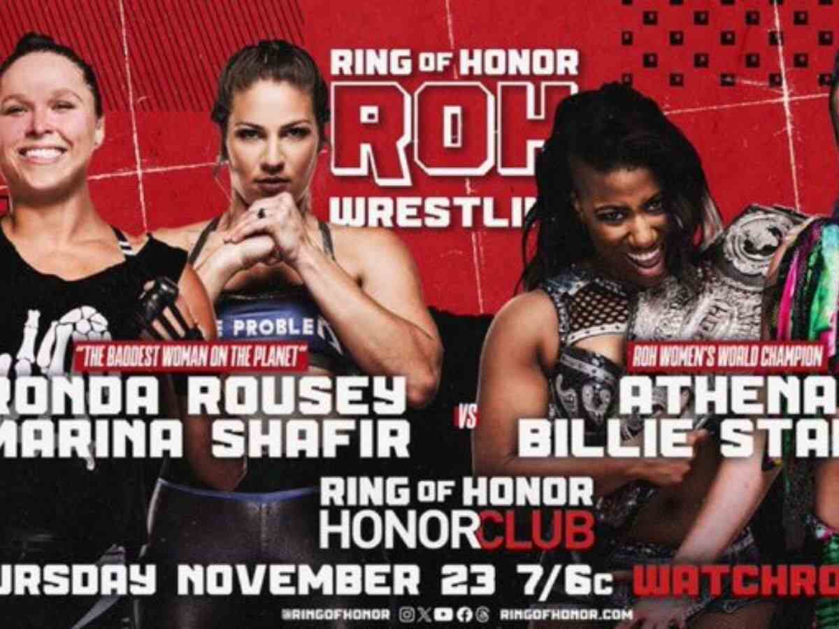 Ronda Rousey ROH debut