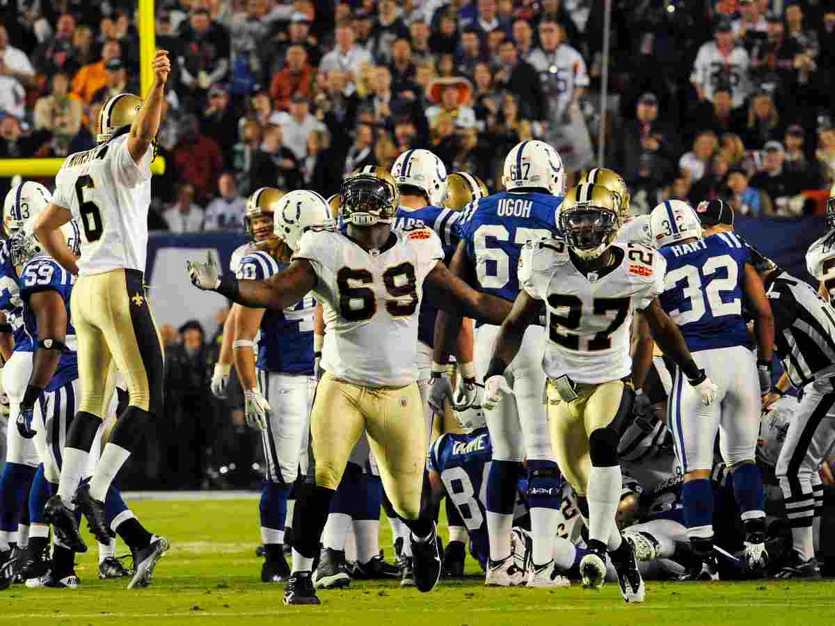 Saints vs Colts, 2010