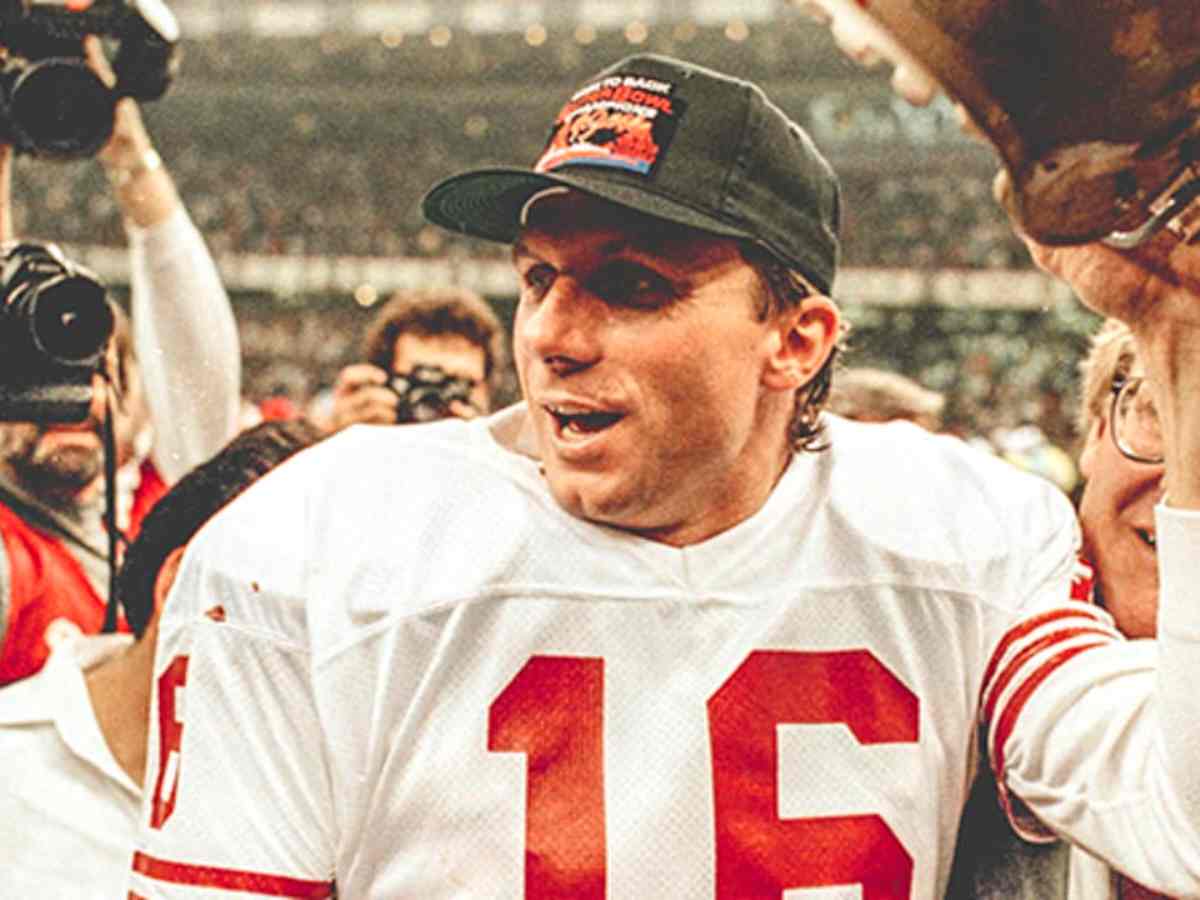 San Francisco 49ers' Joe Montana