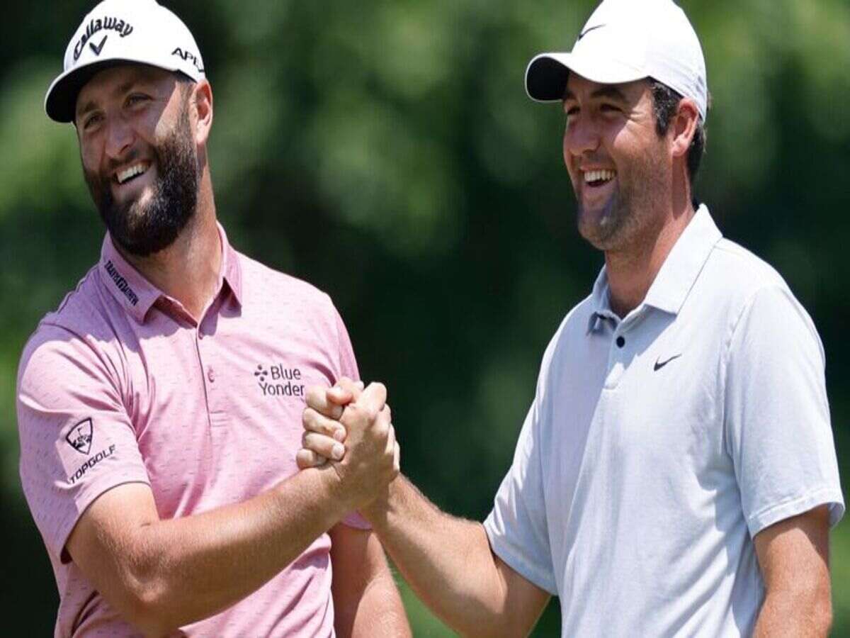 Jon Rahm and Scottie Scheffler