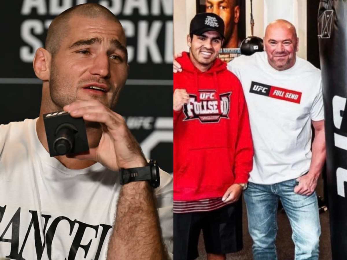 “Act like little bi***es and push filth” – Sean Strickland picks a fight against Dana White’s NELK Boys and their Beer Company