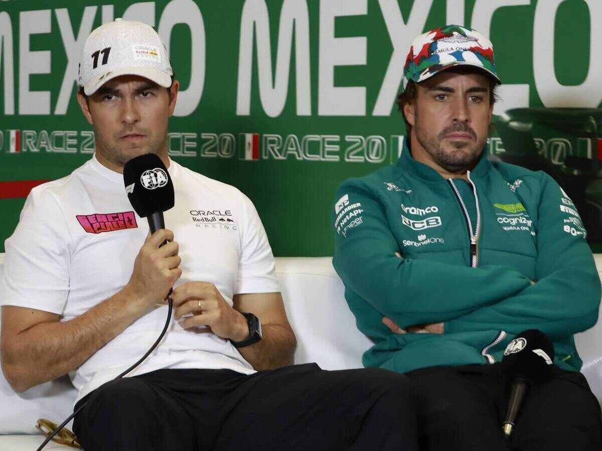 Sergio Perez takes the blame for scary pitlane incident featuring Fernando Alonso at Saudi Arabian GP