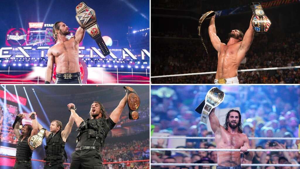 Seth Rollins' Grand Slam championship wins