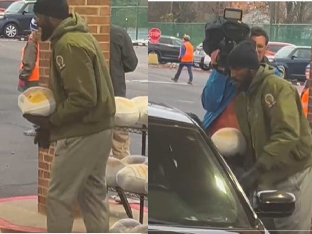 WATCH: LB Shaquille Leonard passed out turkeys to the Indy community for Thanksgiving despite the Colts waiving him off after 6 seasons