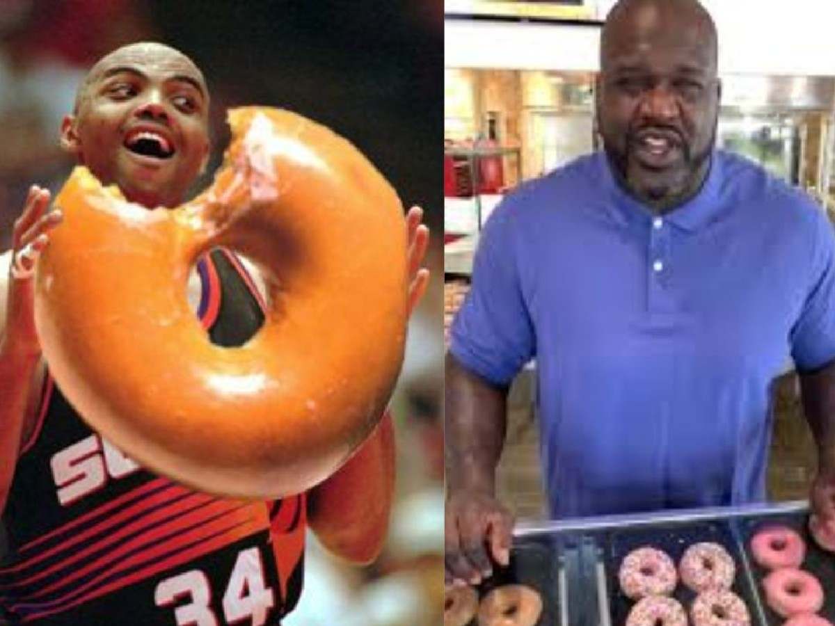 “Charles Barkley is my biggest customer,” $400 million worth Shaquille O’Neal takes HILARIOUS jibe at colleague talking about Krispy Kreme investment