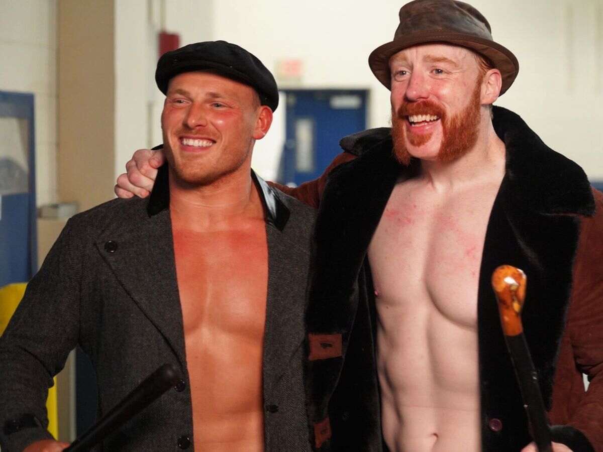 Ridge Holland and Sheamus