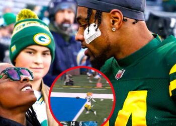 "That's my husband!" Jonathan Owens gets hyped on social media by wife Simone Biles for scoring first NFL touchdown on Thanksgiving