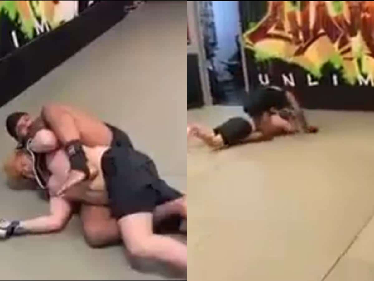 WATCH: ‘First kick almost paralyzed’ – Challenging former UFC fighter goes WRONG for street fighter 