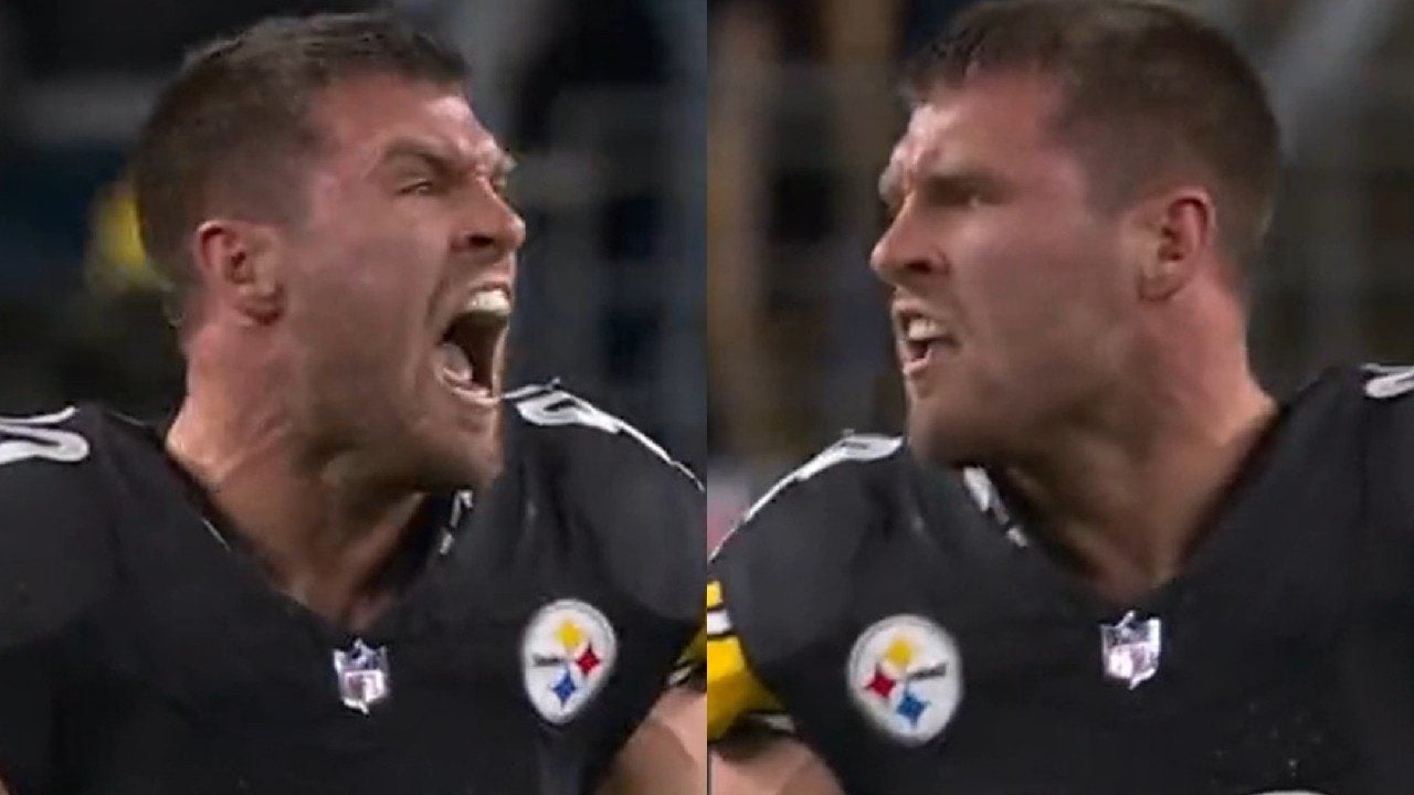 “The guy is a legend!” – T.J. Watt gets hailed on social media for completing a sack even after losing his helmet against the Titans