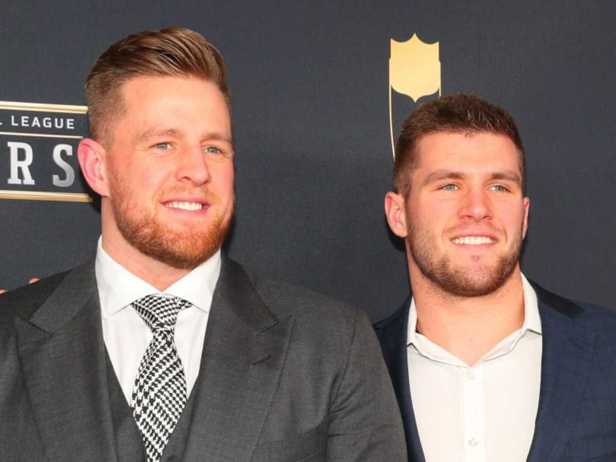 J.J. Watt claims little brother T. J. Watt will break all his records following a defensive masterclass in TNF game against the Titans