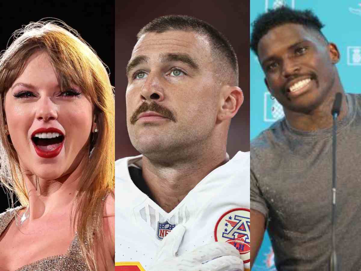 Dolphins WR Tyreek Hill chooses to stay mum when quizzed about ex-teammate Travis Kelce’s blooming relationship with Taylor Swift