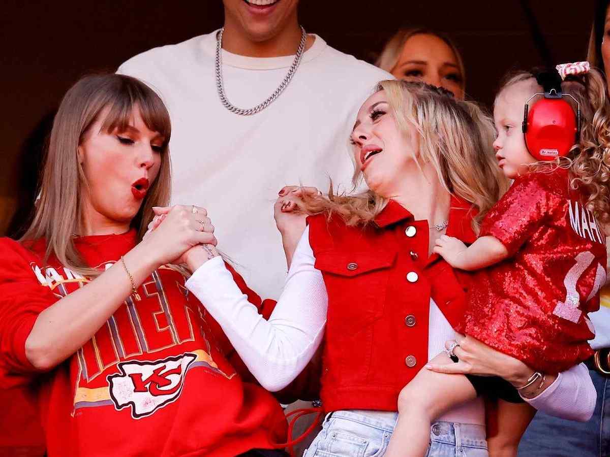 Taylor Swift and Brittany Mahomes