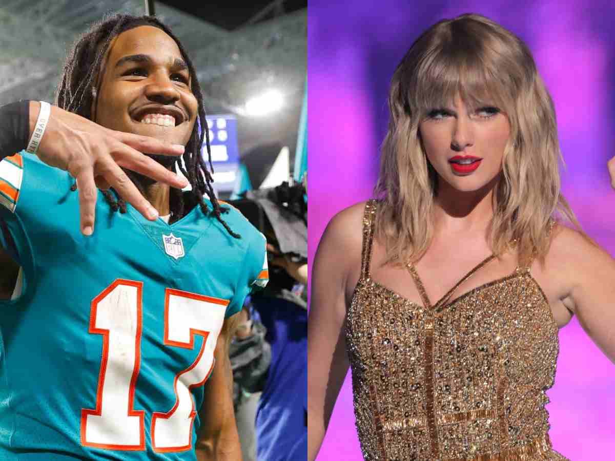 “I’m a Swiftie!” Jaylen Waddle looking forward to Travis Kelce’s girlfriend Taylor Swift’s attendance for the Chiefs-Dolphins game in Germany