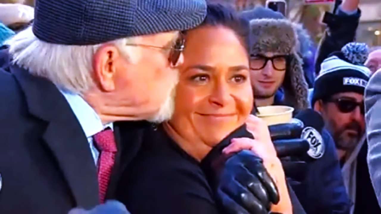 “That’s what Joe Biden does to kids!” – Celebrity chef Antonia Lofaso getting awkward when kissed forcefully by Terry Bradshaw on Thanksgiving has fans furious on the internet