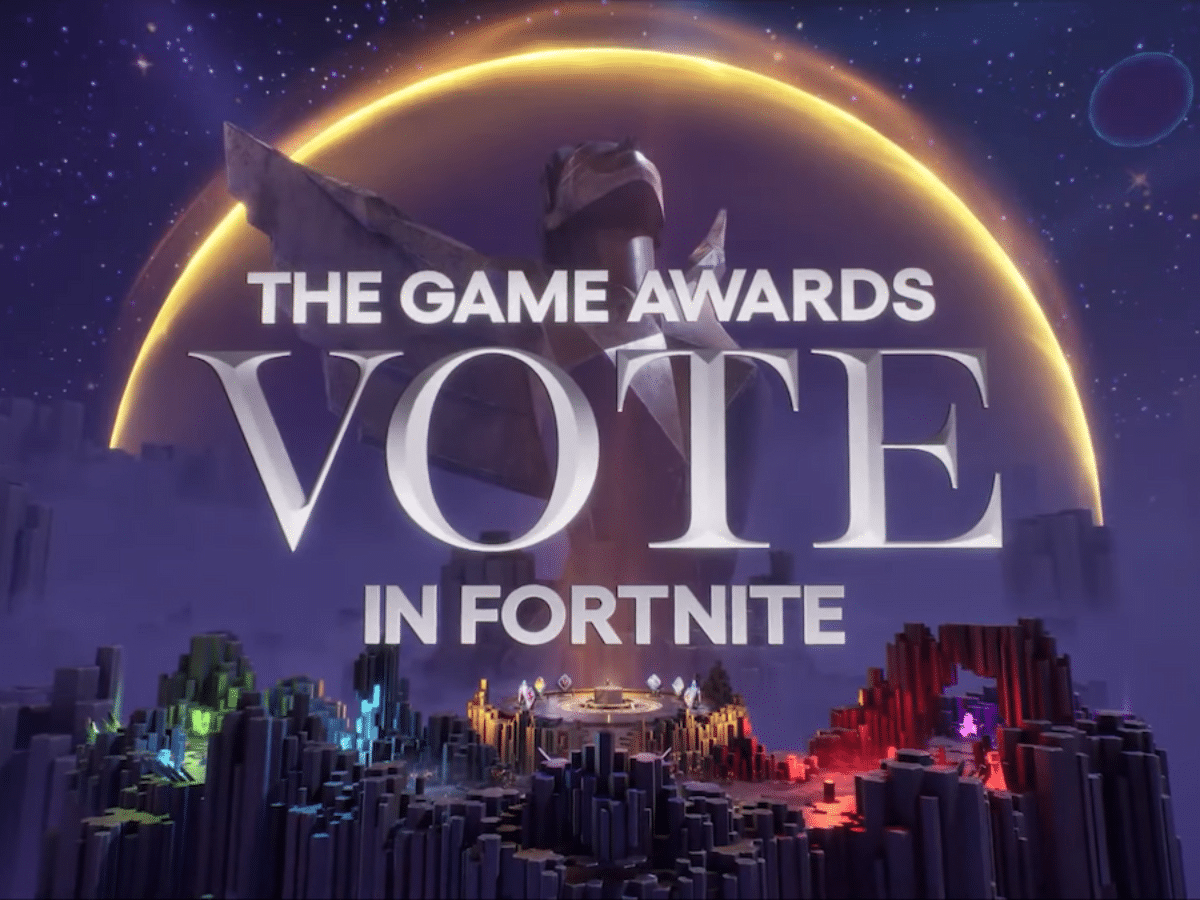 What is the map code for the Fortnite x The Game Awards island?