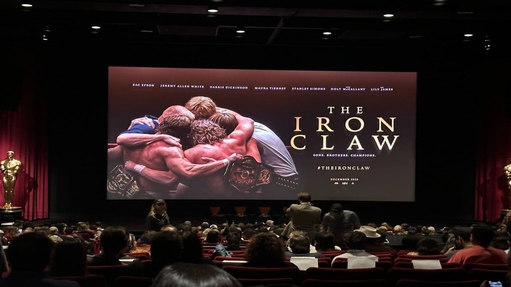 The Iron Claw screening in Los Angeles