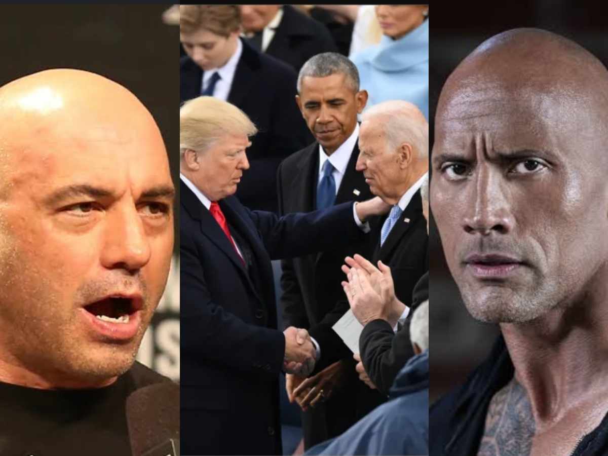 “Things are so f**ked up…” Dwayne ‘The Rock’ Johnson’s story of being approached for President leaves Joe Rogan in splits