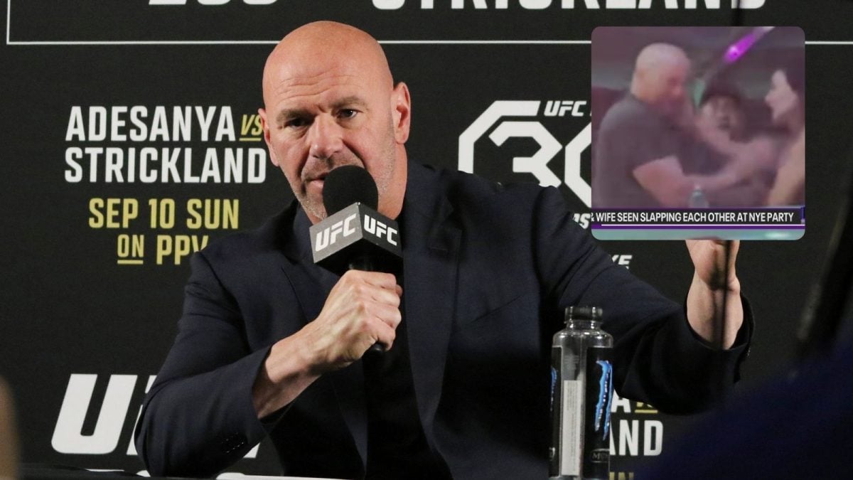 The slap incident of Dana White and his wife