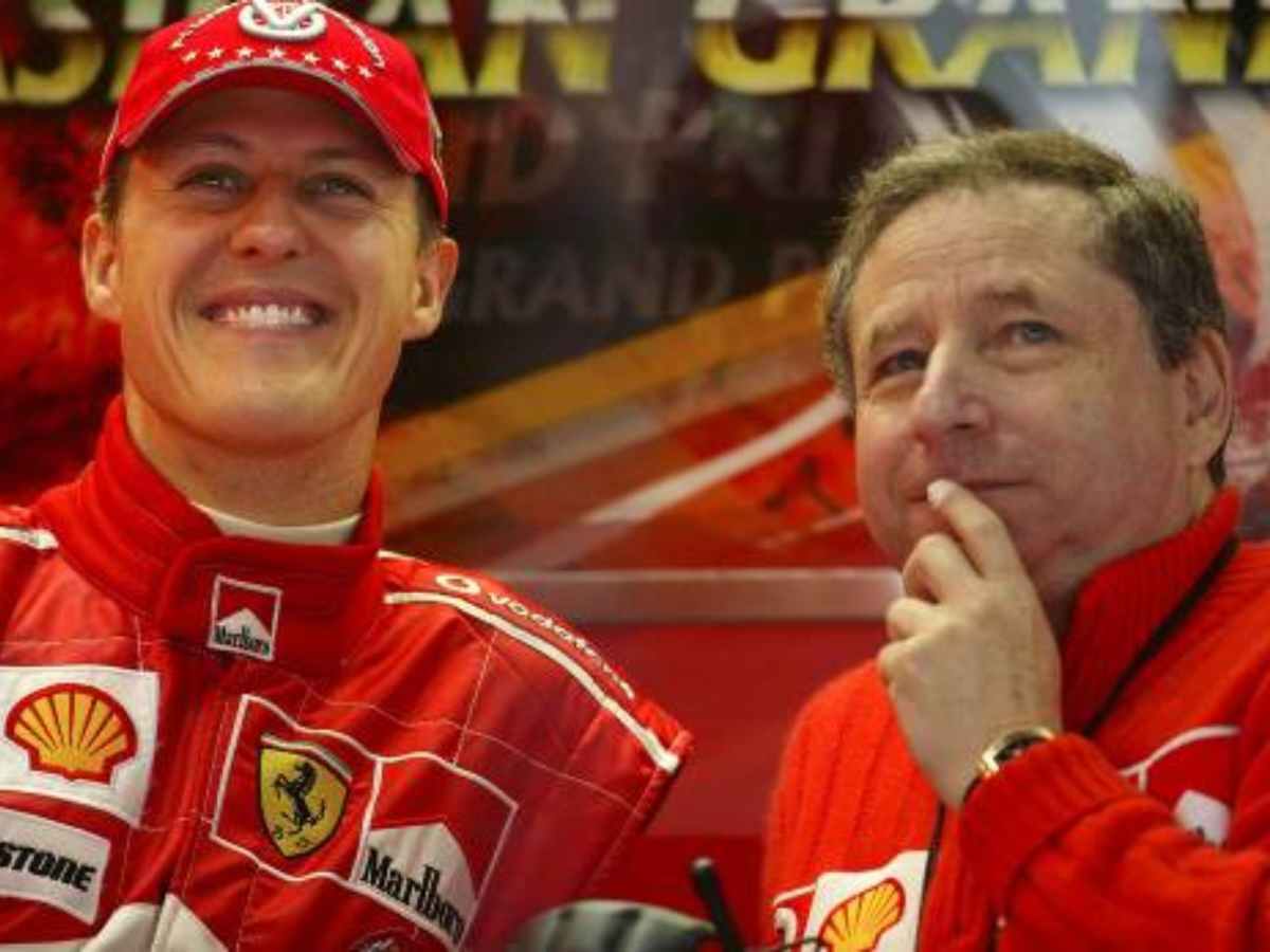 Michael Schumacher and Jean Todt