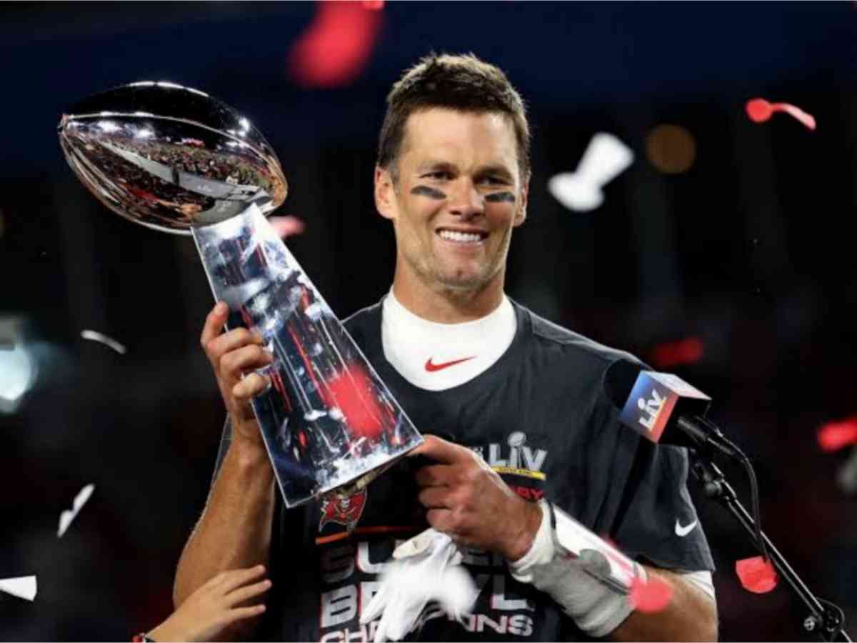 Tom Brady at Super Bowl LV