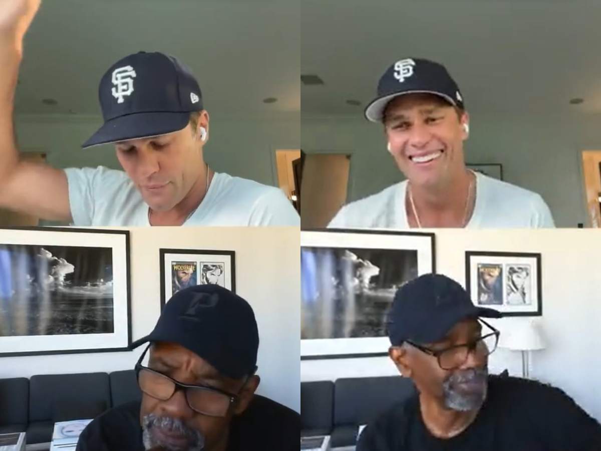 WATCH: Tom Brady does table read of iconic football movie ‘Remember The Titans’ alongside legendary actor Denzel Washington