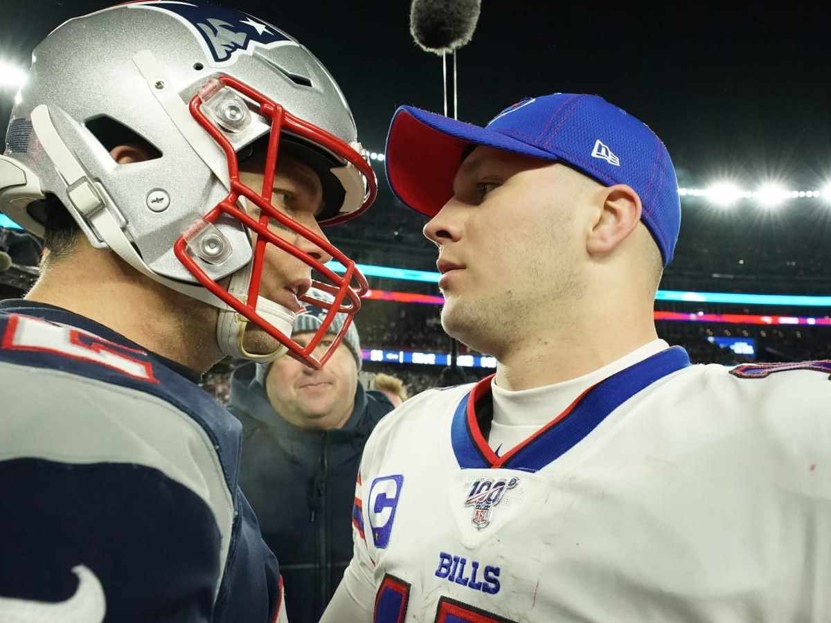 Tom Brady and Josh Allen