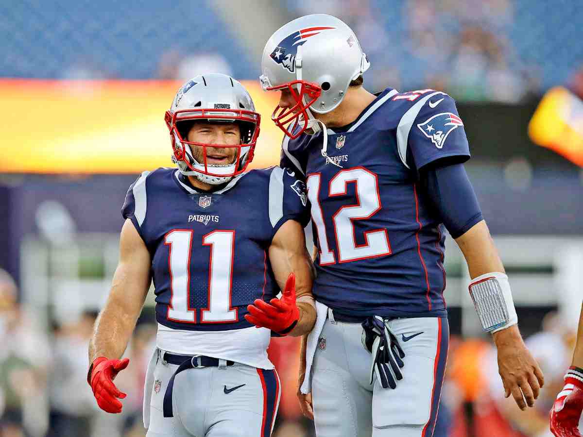 Tom Brady and Julian Edelman