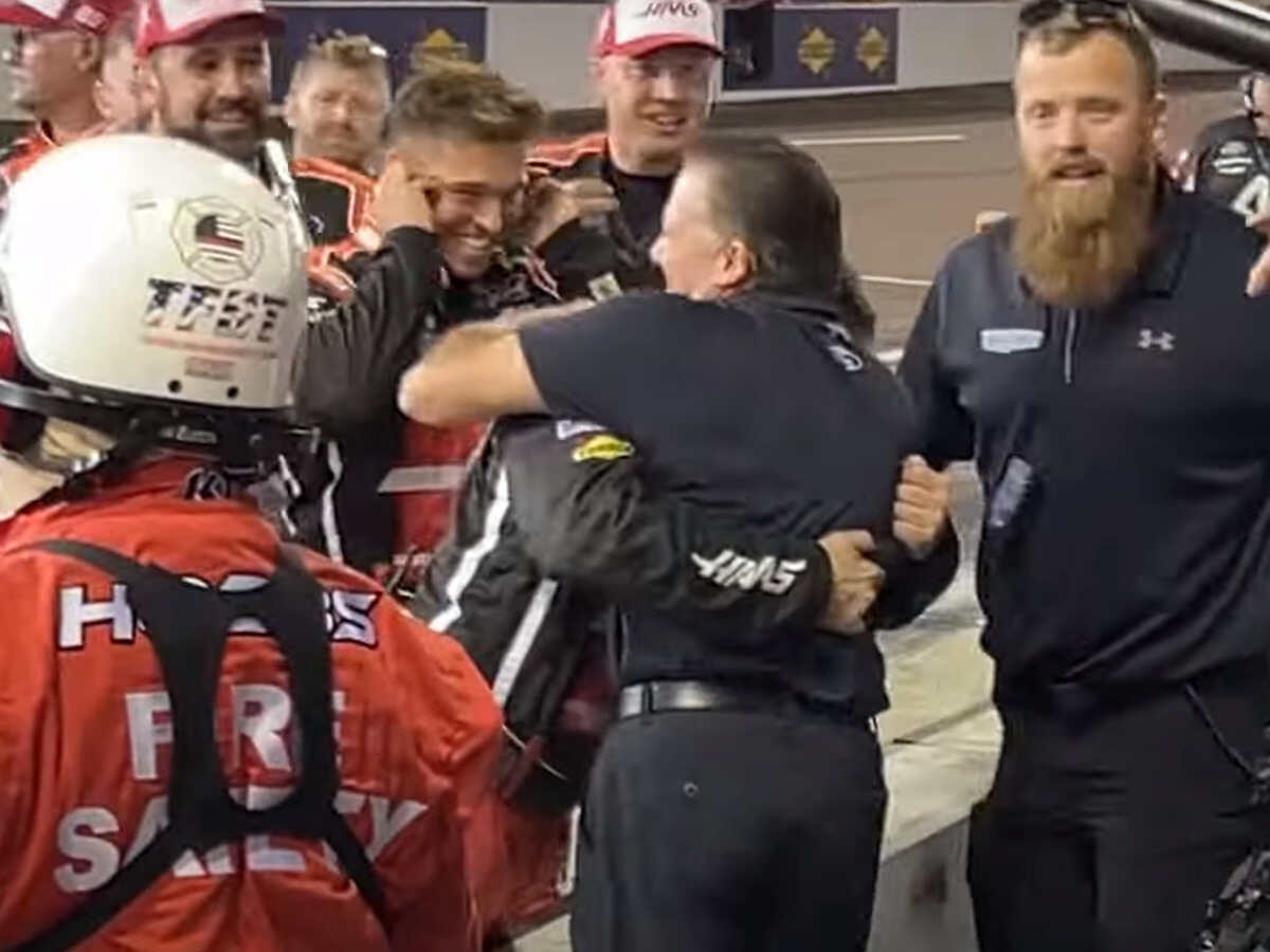 WATCH: An elated Tony Stewart celebrates Cole Custer’s Xfinity Series title triumph at Phoenix