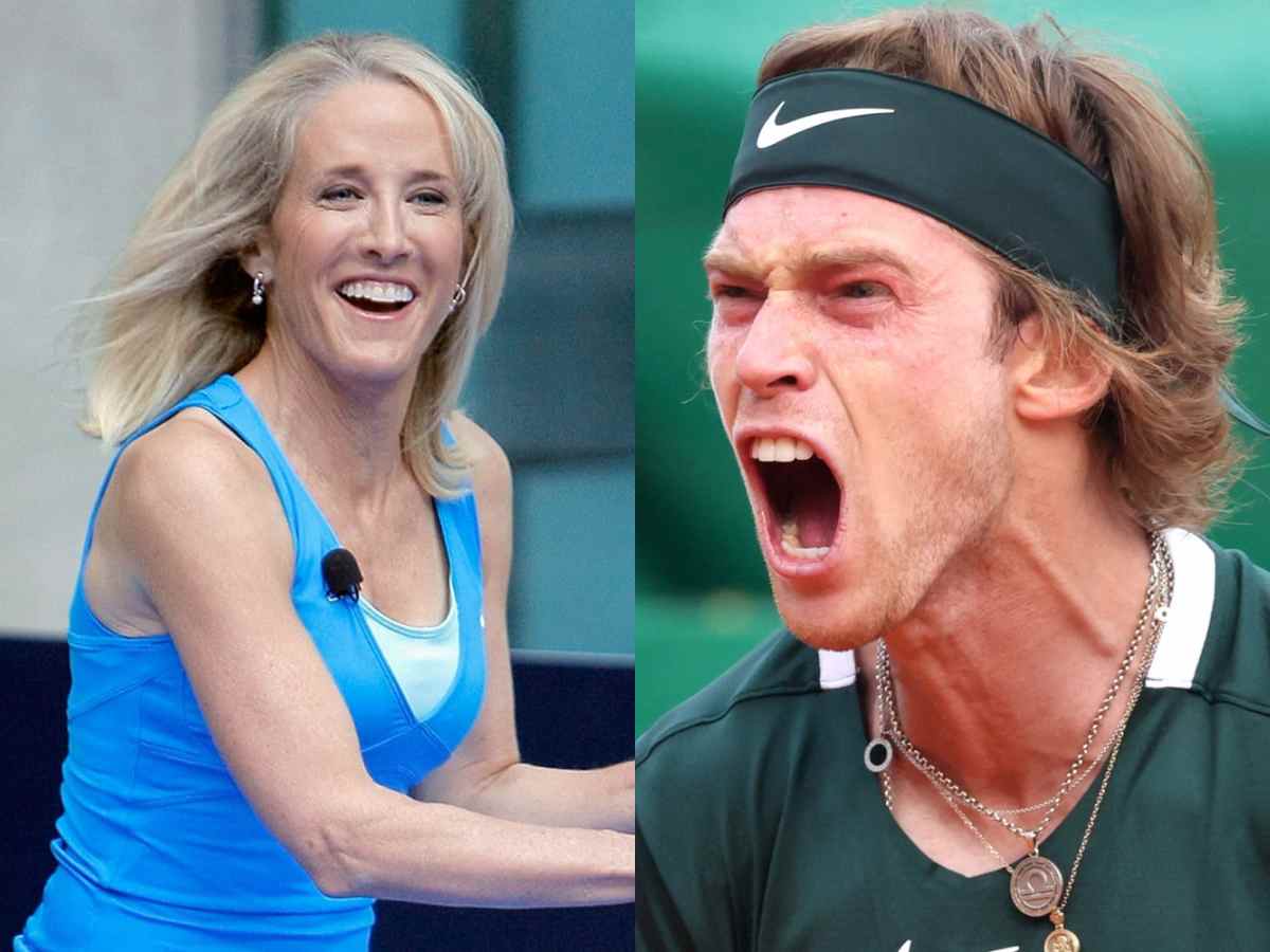 Tracy Austin cautions Andrey Rublev over his ‘self-destructive outbursts’ finding the Russian carrying two personalities