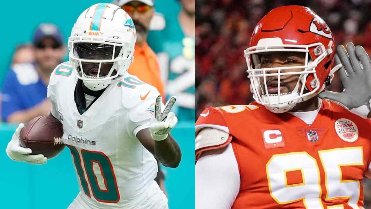 Chris Jones epically roasts Tyreek Hill’s celebration after Dolphins lose to Chiefs