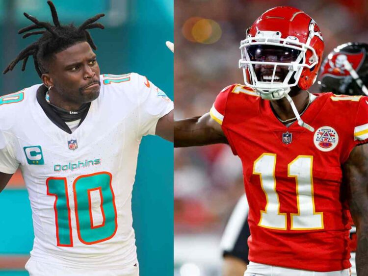 Tyreek Hill comes to the defense of Marquez Valdes-Scantling after WR ...